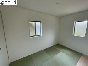 揖保郡太子町太田、新築一戸建ての居間画像です