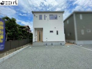 揖保郡太子町太田、新築一戸建ての外観画像です