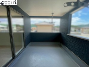 揖保郡太子町太田、新築一戸建てのバルコニー画像です