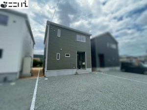 揖保郡太子町太田、新築一戸建ての外観画像です