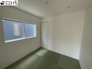揖保郡太子町太田、新築一戸建ての居間画像です
