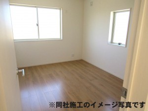 姫路市広畑区西蒲田、新築一戸建ての寝室画像です