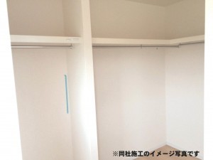 姫路市広畑区西蒲田、新築一戸建ての収納画像です