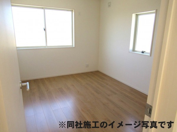 姫路市広畑区西蒲田、新築一戸建ての寝室画像です