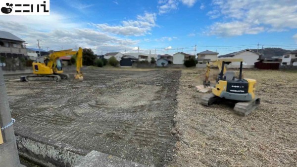 揖保郡太子町鵤、土地の画像です