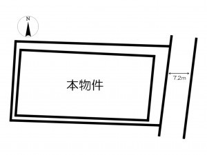 姫路市南条、収益/事業用物件/店舗の間取り画像です