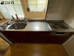 姫路市白浜町、マンションのキッチン画像です