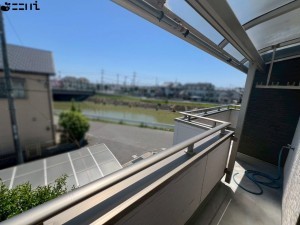 姫路市勝原区宮田、中古一戸建てのバルコニー画像です