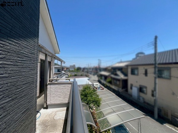 姫路市勝原区宮田、中古一戸建てのバルコニー画像です