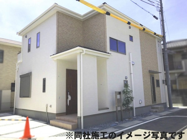 姫路市広畑区北野町、新築一戸建ての外観画像です