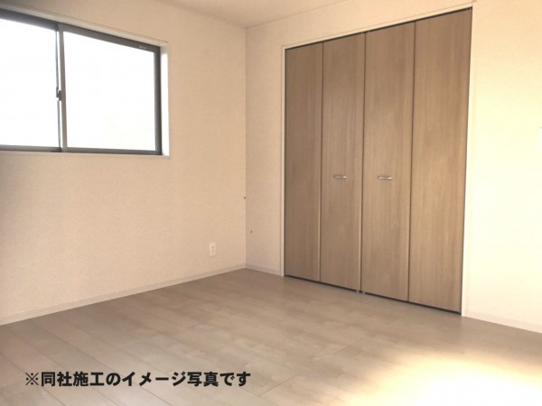 姫路市四郷町、新築一戸建ての寝室画像です