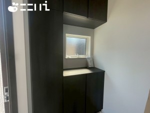 姫路市大津区平松、新築一戸建ての玄関画像です