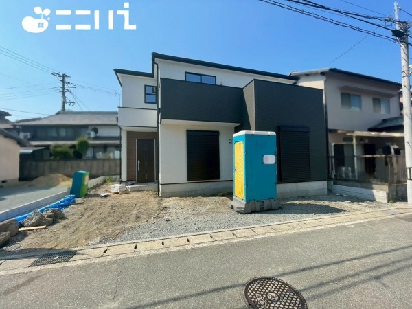 姫路市大津区平松、新築一戸建ての外観画像です