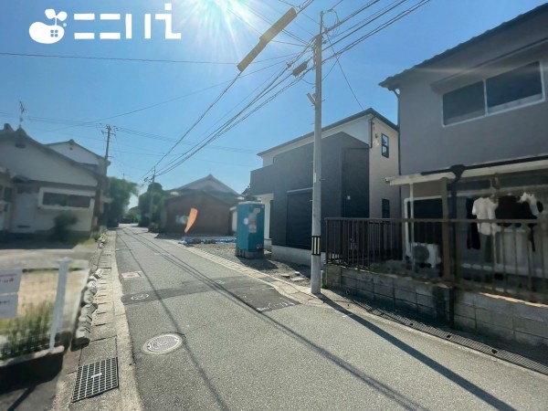 姫路市大津区平松、新築一戸建ての外観画像です
