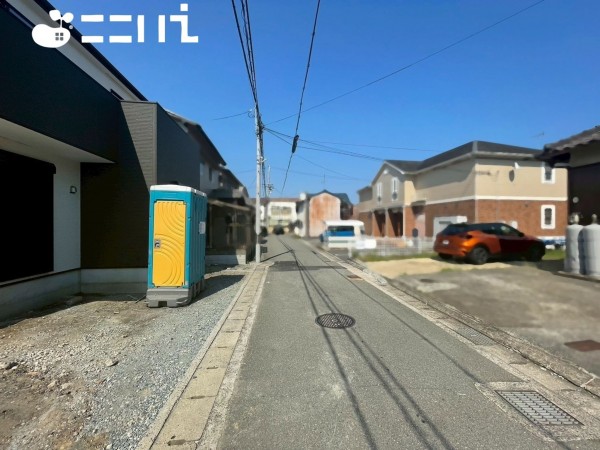姫路市大津区平松、新築一戸建ての外観画像です
