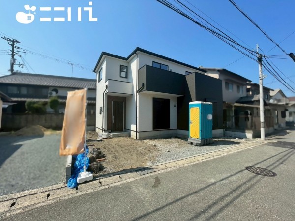姫路市大津区平松、新築一戸建ての外観画像です