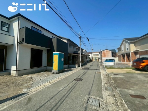 姫路市大津区平松、新築一戸建ての外観画像です