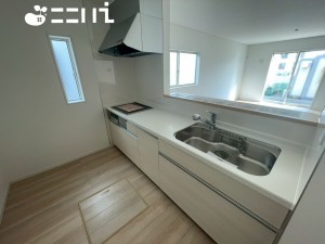 姫路市丸尾町、新築一戸建てのキッチン画像です