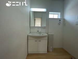姫路市丸尾町、新築一戸建ての洗面画像です