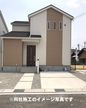 姫路市丸尾町、新築一戸建ての外観画像です
