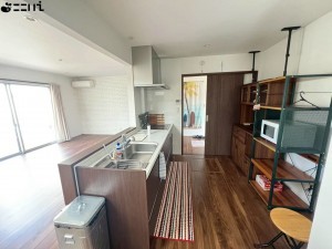 姫路市広畑区蒲田、中古一戸建てのキッチン画像です