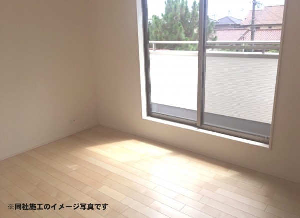 姫路市飾磨区阿成、新築一戸建ての寝室画像です