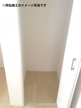 姫路市飾磨区阿成、新築一戸建ての収納画像です