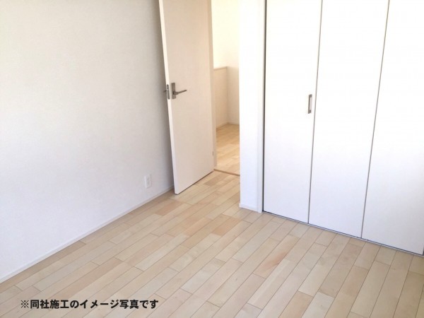 姫路市飾磨区阿成、新築一戸建ての寝室画像です