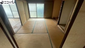 揖保郡太子町岩見構、中古一戸建ての居間画像です