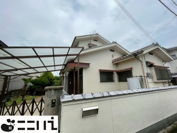 揖保郡太子町岩見構、中古一戸建ての外観画像です