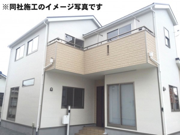 姫路市西庄、新築一戸建ての外観画像です