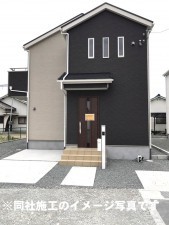 姫路市西庄、新築一戸建ての外観画像です