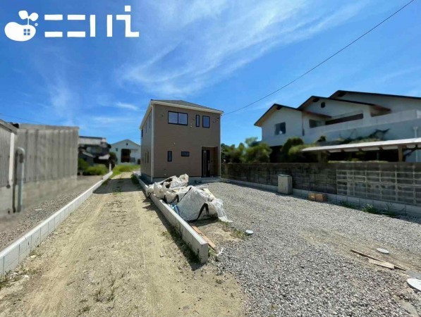 姫路市東山、新築一戸建ての外観画像です