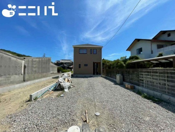 姫路市東山、新築一戸建ての外観画像です