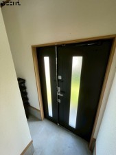 たつの市揖保川町黍田、中古一戸建ての玄関画像です
