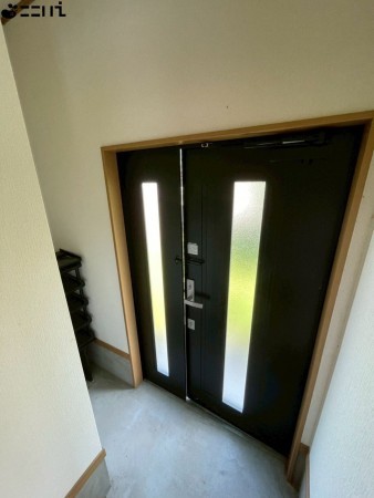 たつの市揖保川町黍田、中古一戸建ての玄関画像です