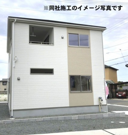 姫路市北原、新築一戸建ての外観画像です