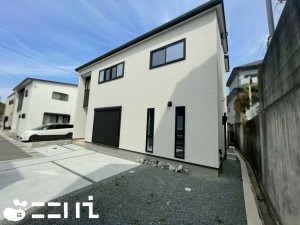 姫路市北平野、新築一戸建ての外観画像です