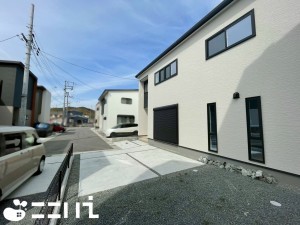 姫路市北平野、新築一戸建ての外観画像です