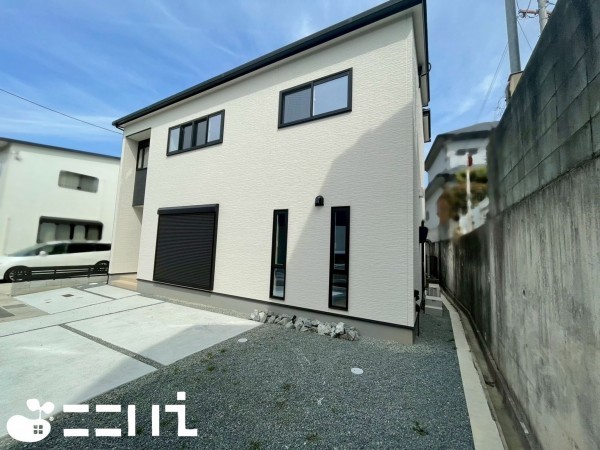 姫路市北平野、新築一戸建ての外観画像です