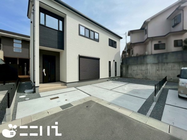 姫路市北平野、新築一戸建ての外観画像です