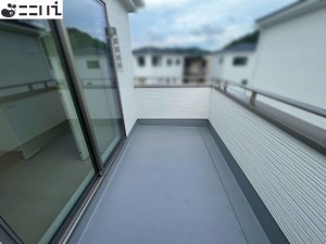 たつの市龍野町末政、新築一戸建てのバルコニー画像です