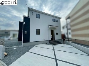 たつの市龍野町末政、新築一戸建ての外観画像です