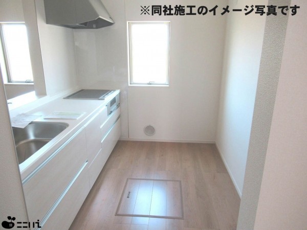 たつの市龍野町末政、新築一戸建てのキッチン画像です