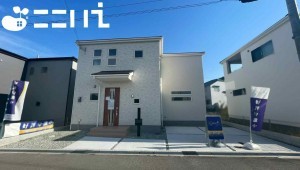 姫路市四郷町、新築一戸建ての外観画像です