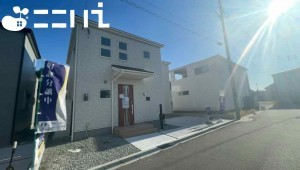 姫路市四郷町、新築一戸建ての外観画像です