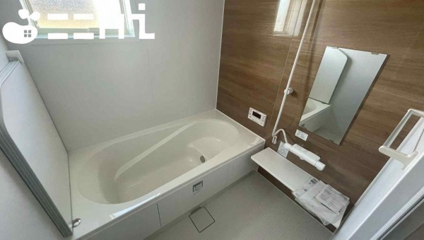 姫路市四郷町、新築一戸建ての風呂画像です