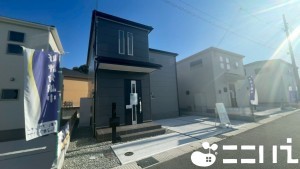 姫路市四郷町、新築一戸建ての外観画像です