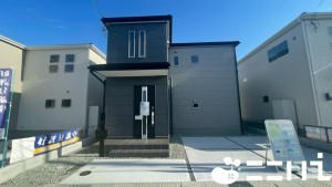 姫路市四郷町、新築一戸建ての外観画像です