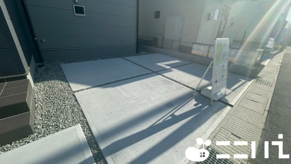 姫路市四郷町、新築一戸建ての外観画像です